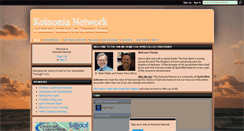 Desktop Screenshot of koinonianetwork.org